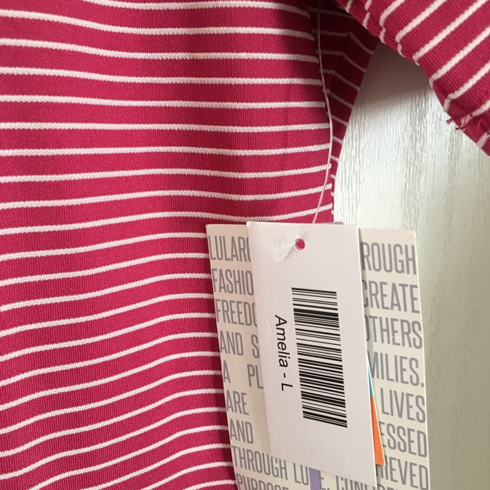 LuLaRoe sz L Amelia dress NWT